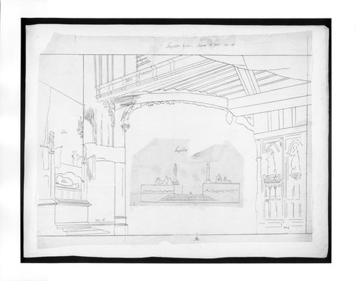 Stage Set for le Prophete