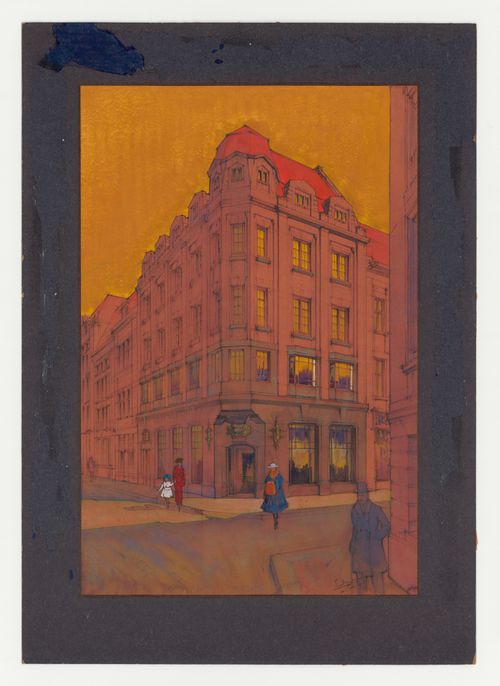 Perspective for an office building, Netherlands