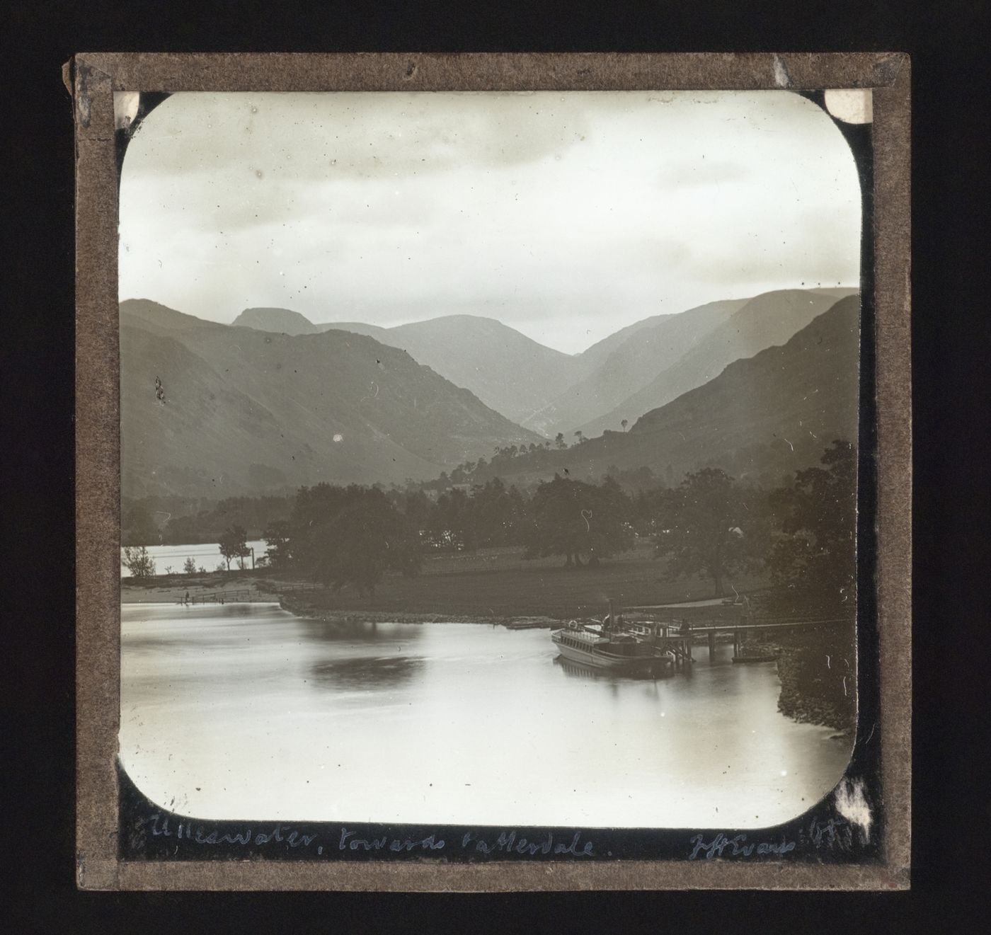 View of Lake Ullswater towards Patterdale, Cumbria, England