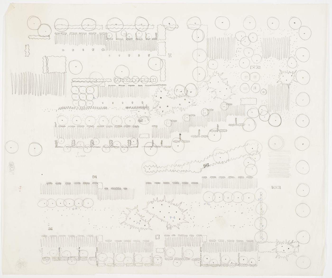 Landscape plan, Skeena Terrace Low Rent Housing, Vancouver, British Columbia