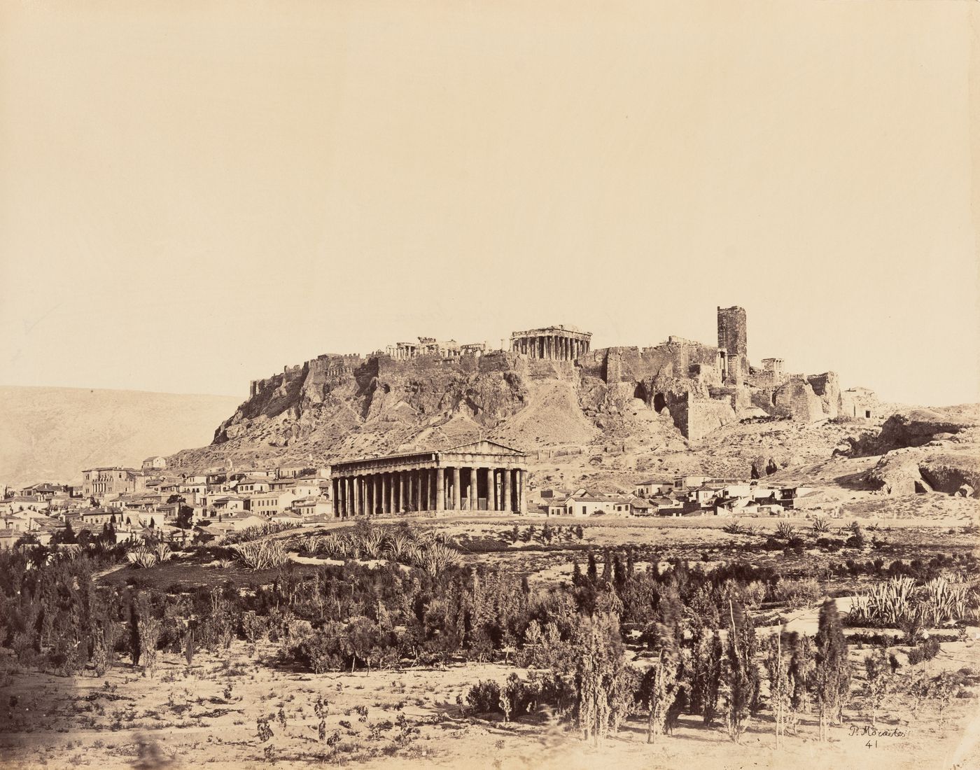 Plate from album ''Athens''