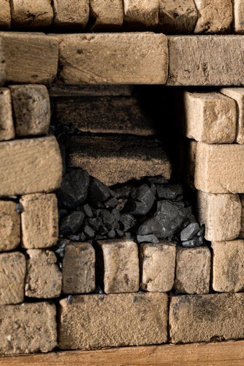 Ahmedabad House : sectional study of a traditional brick kiln