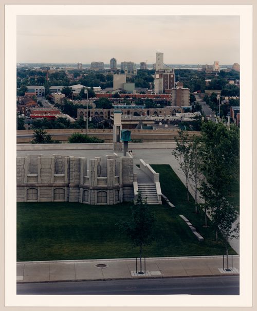 Section 4 of 6 of Panorama, CCA garden, Montréal, Québec, Canada