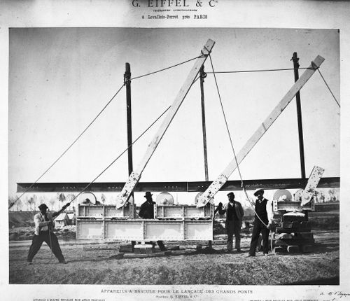 Print from ''Album showing views of bridges, viaducts and building sites in France''