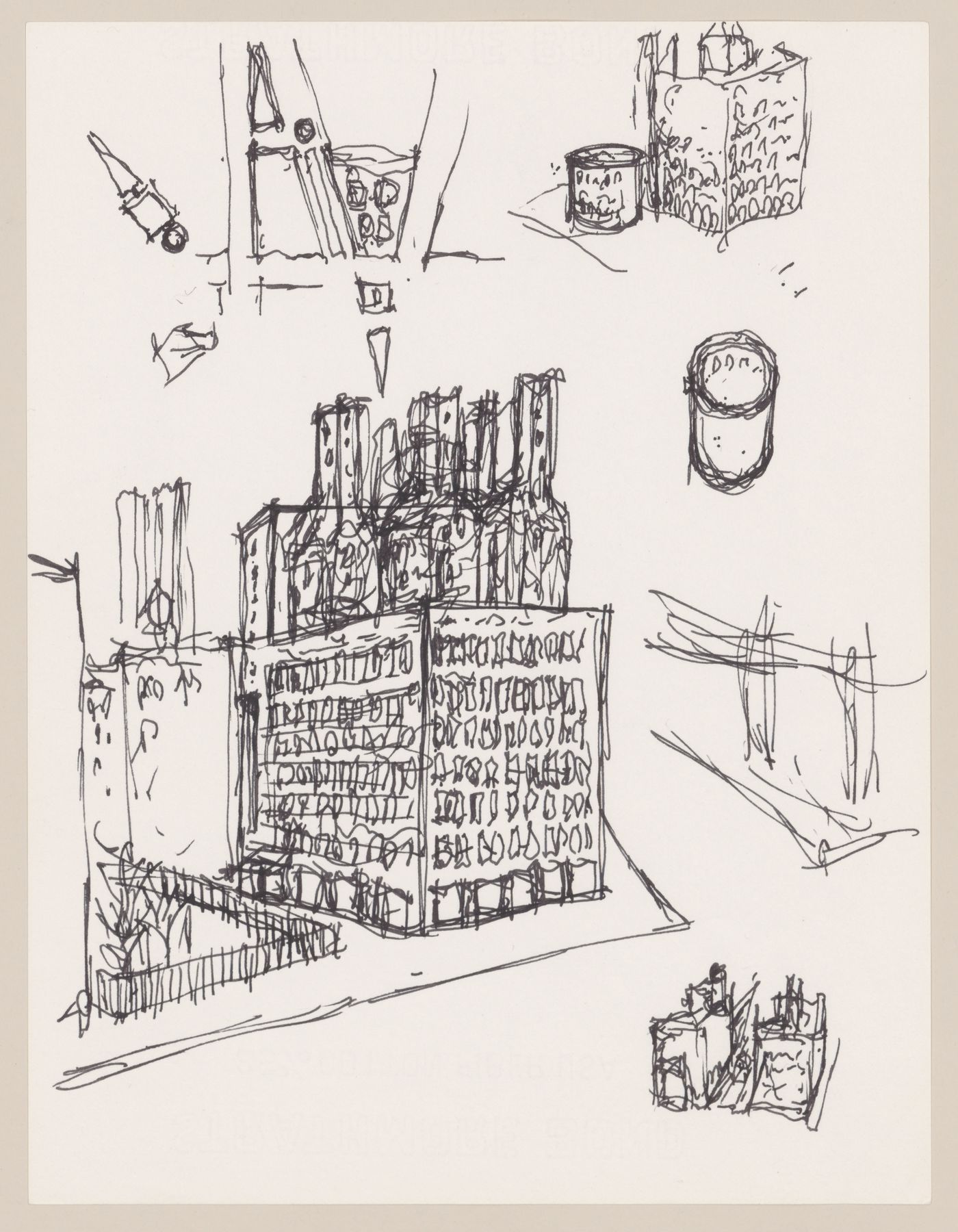Sketches for Cooper Union Foundation Building Renovation