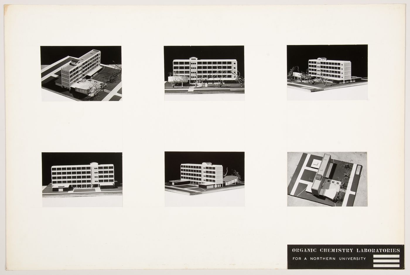 Organic Chemistry Laboratories for a Northern University, England: views of model