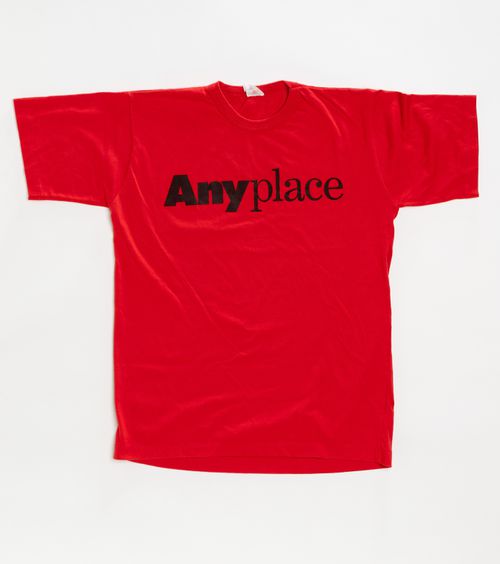T-shirt produced for participants of the fourth Any conference