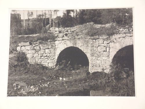 View of Pont Sansat, Montmirail, Épernay, Champagne, France