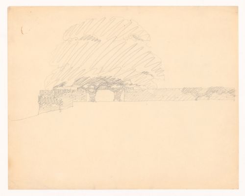 Sketch elevation for Mountain House