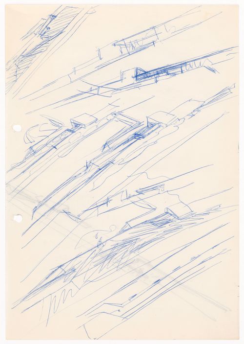 Sketch for Piscina de Marés, Leça da Palmeira