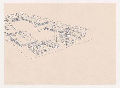 Axonometric sketch for Illinois Institute of Technology