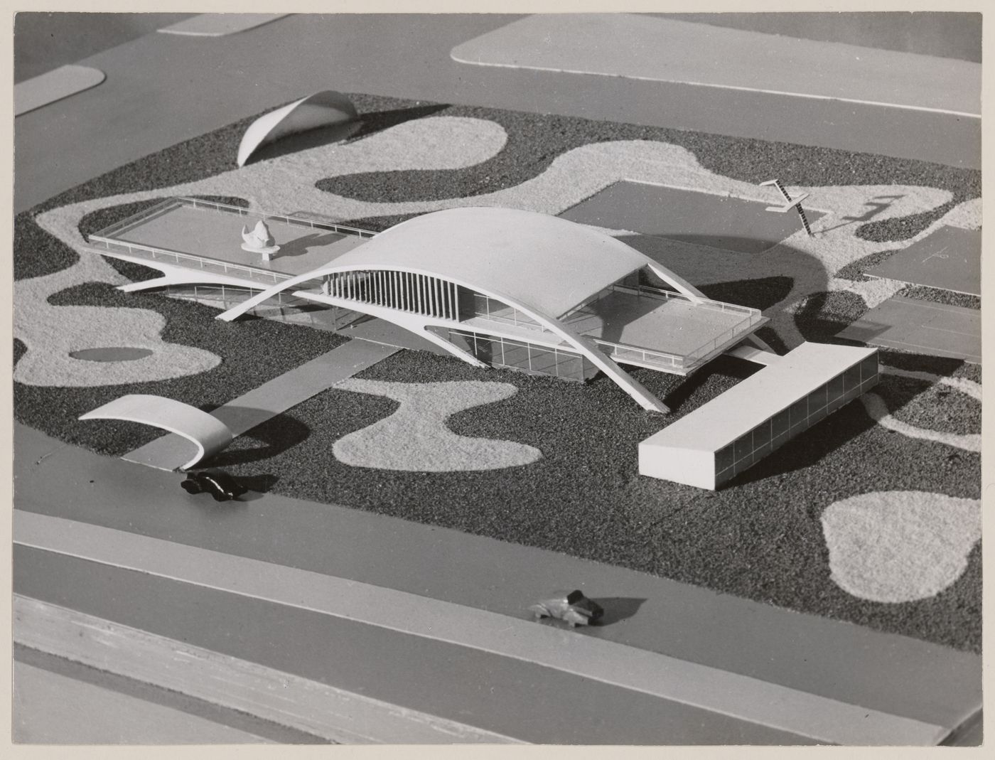 View of model for Lebanese Club at Diamantina, Diamantina, Brazil
