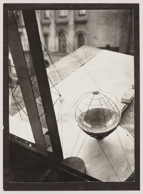 View of the diploma project model for the Lenin Institute and Library, Moscow, Russia (formerly U.S.S.R.)