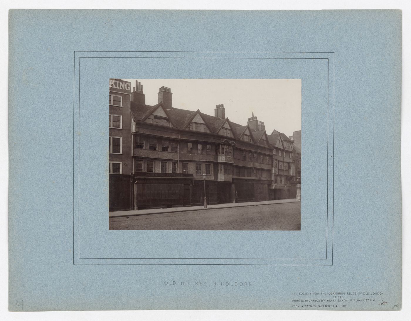 Old Houses in Holborn