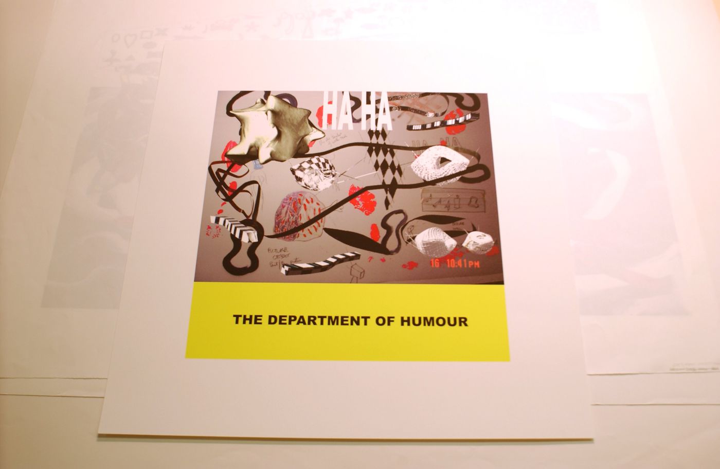 Conceptual Composition for the Ontario College of Art and Design addition (OCAD), Toronto