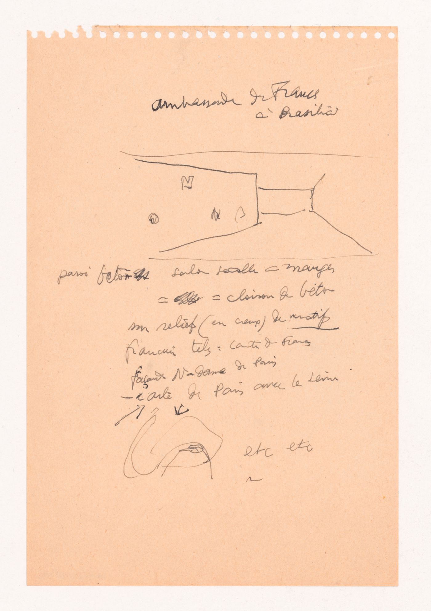 Ambassade de France, Brasilia panel 17