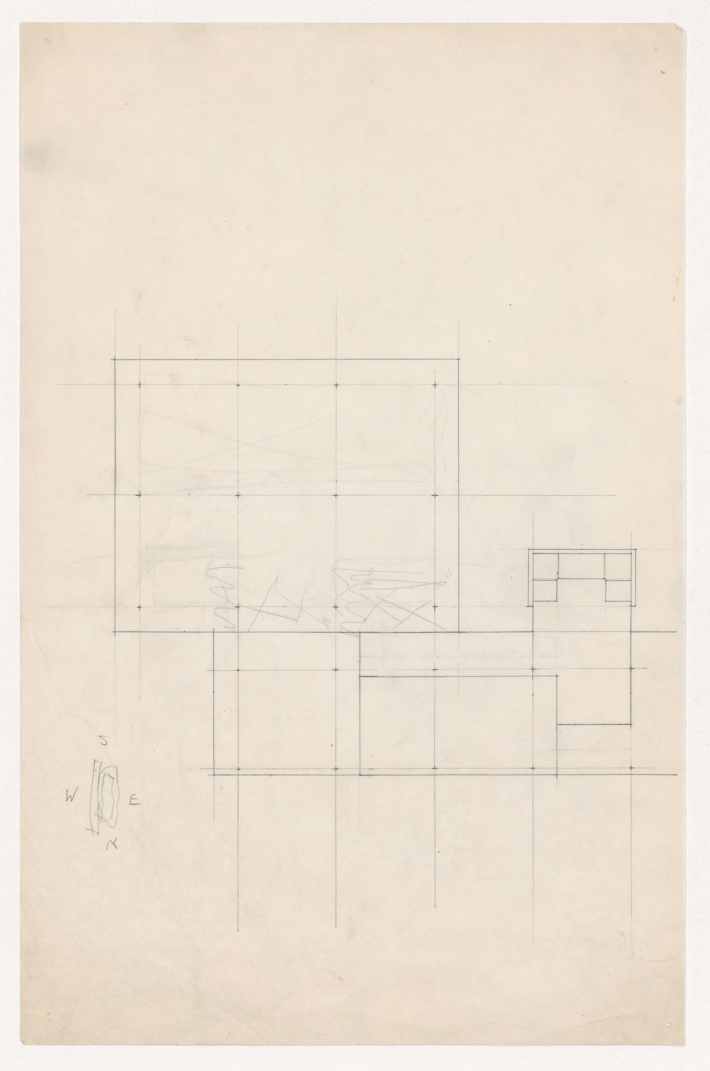 Plan for a campus building for Illinois Institute of Technology