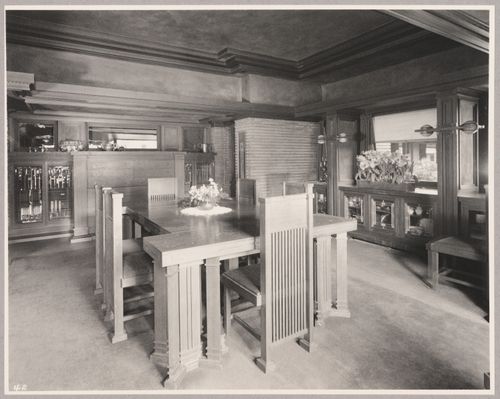 Darwin D. Martin House, dining room