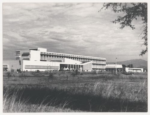 View of the Punjab Engineering College (PEC), Sector 12, Chandigarh, India