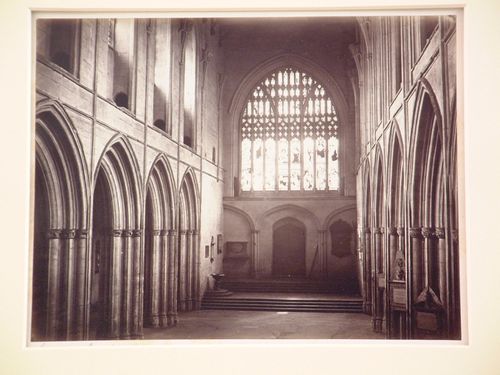 Interior view of Chester Cathedral transept, Chester, England