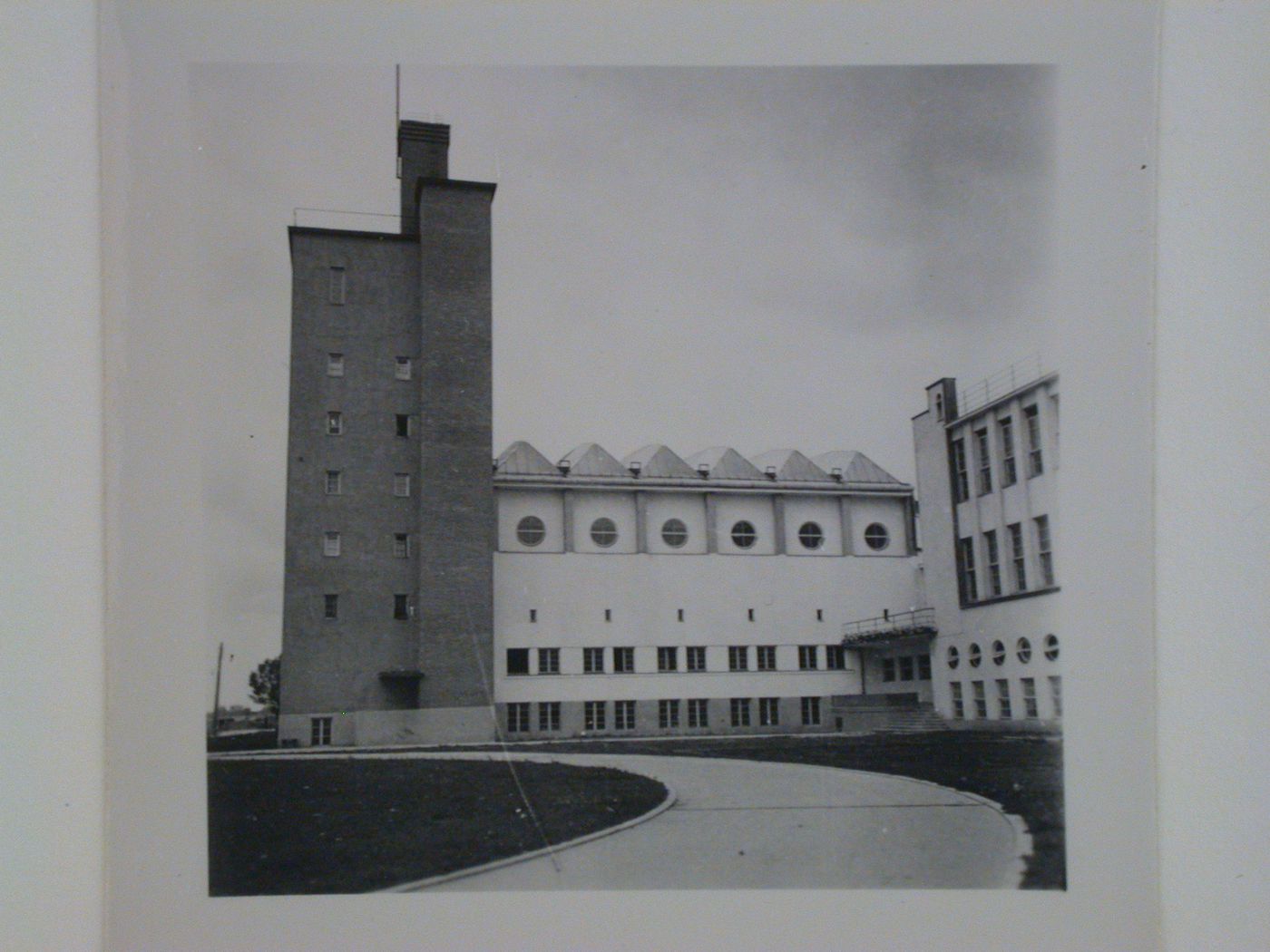 Exterior view of the Central Institute of Physical Education, Warsaw, Poland