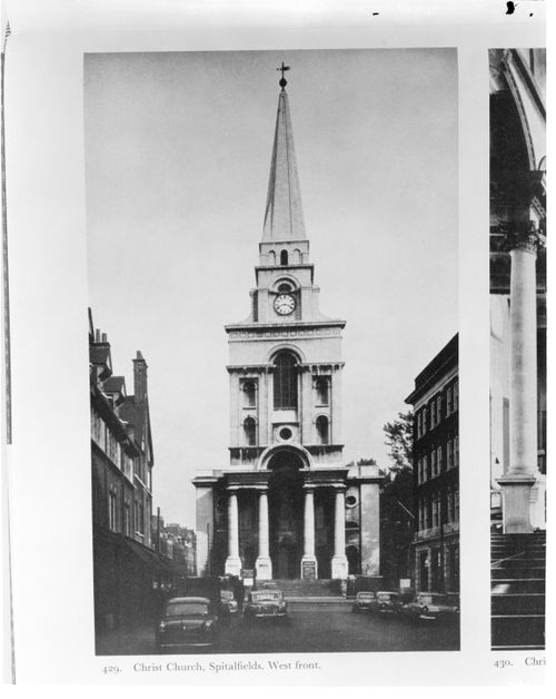 Christchurch, Spitalfields, 1714