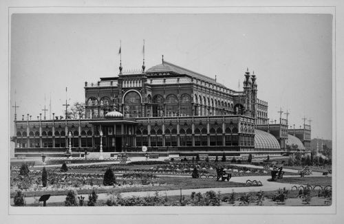 Philadelphia Centennial View, Exposition Hall, Philadelphia, Pennsylvania