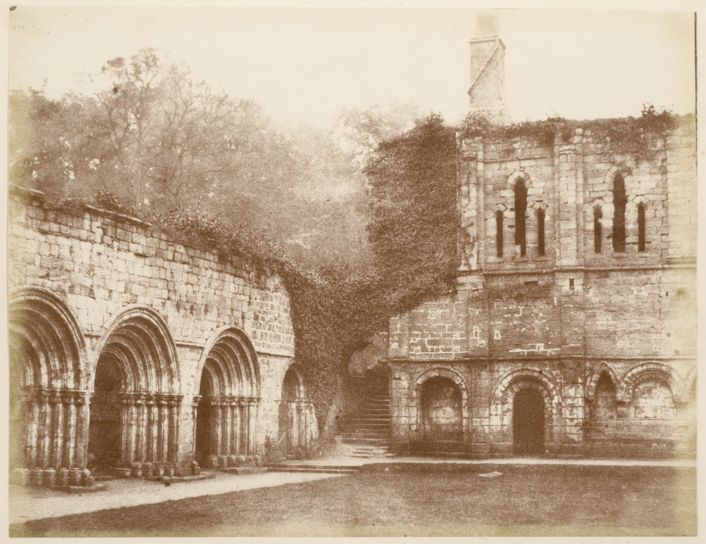 Kitchen and Chapter House, Fountain's Abbey