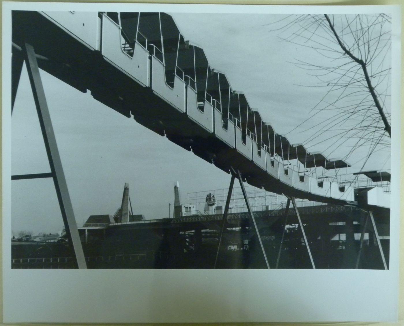 View of the minirail, Expo 67, Montréal, Québec