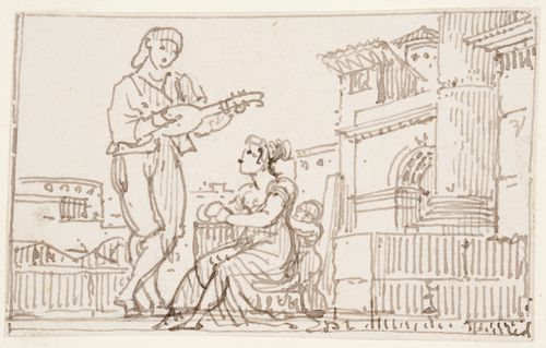 Imaginary view of Rome