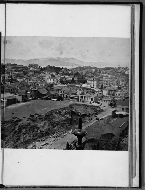 Plate from album ''Panorama of San Francisco from California Street Hill''