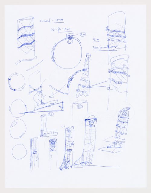 Carbon Tower: ramp sketch