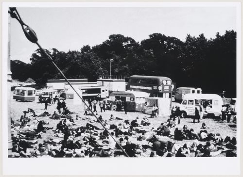 View of Phun City event, Patching, England