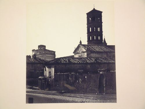 View of Santa Pudenziana, via Urbana, Rome, Italy