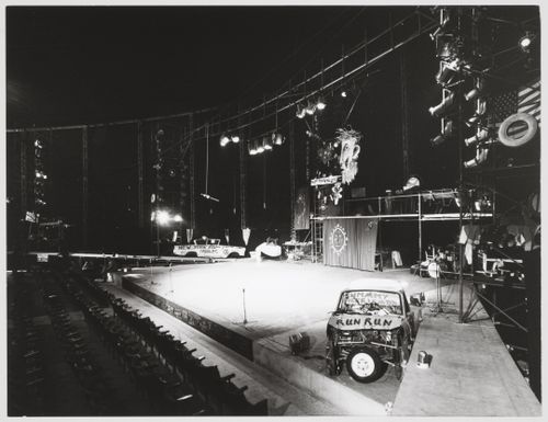Interior view of Hair Tent