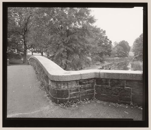 On Scarborough Pond Bridge, Franklin Park, Boston, Massachusetts