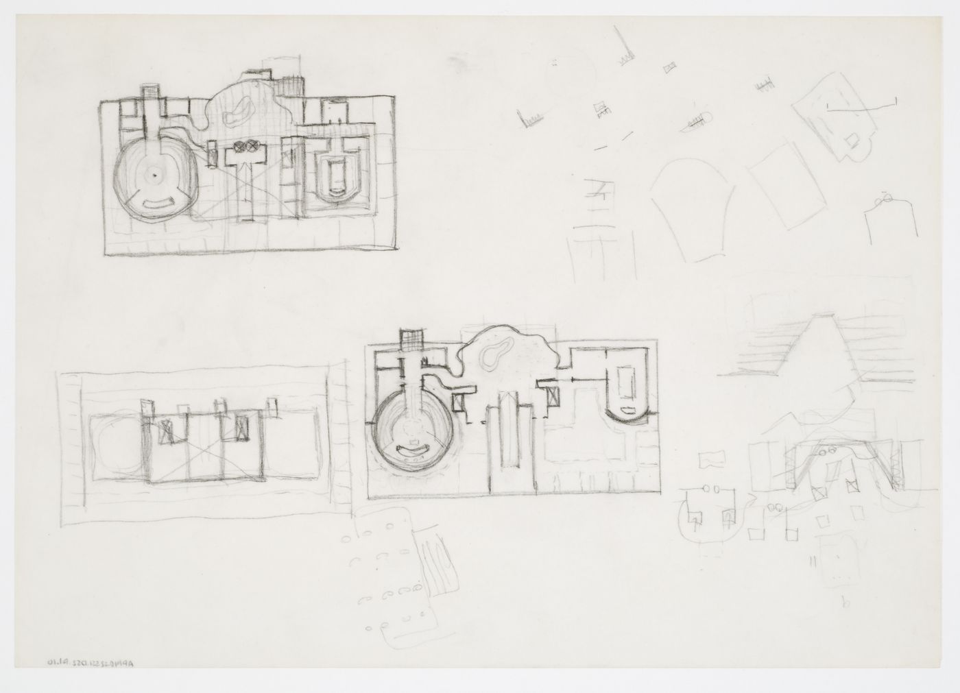 Staatsgalerie, Stuttgart, Germany: sketches