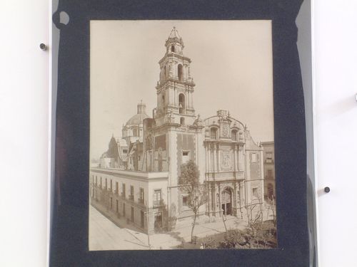 View of the Church of Santo Domingo, Mexico City, Mexico