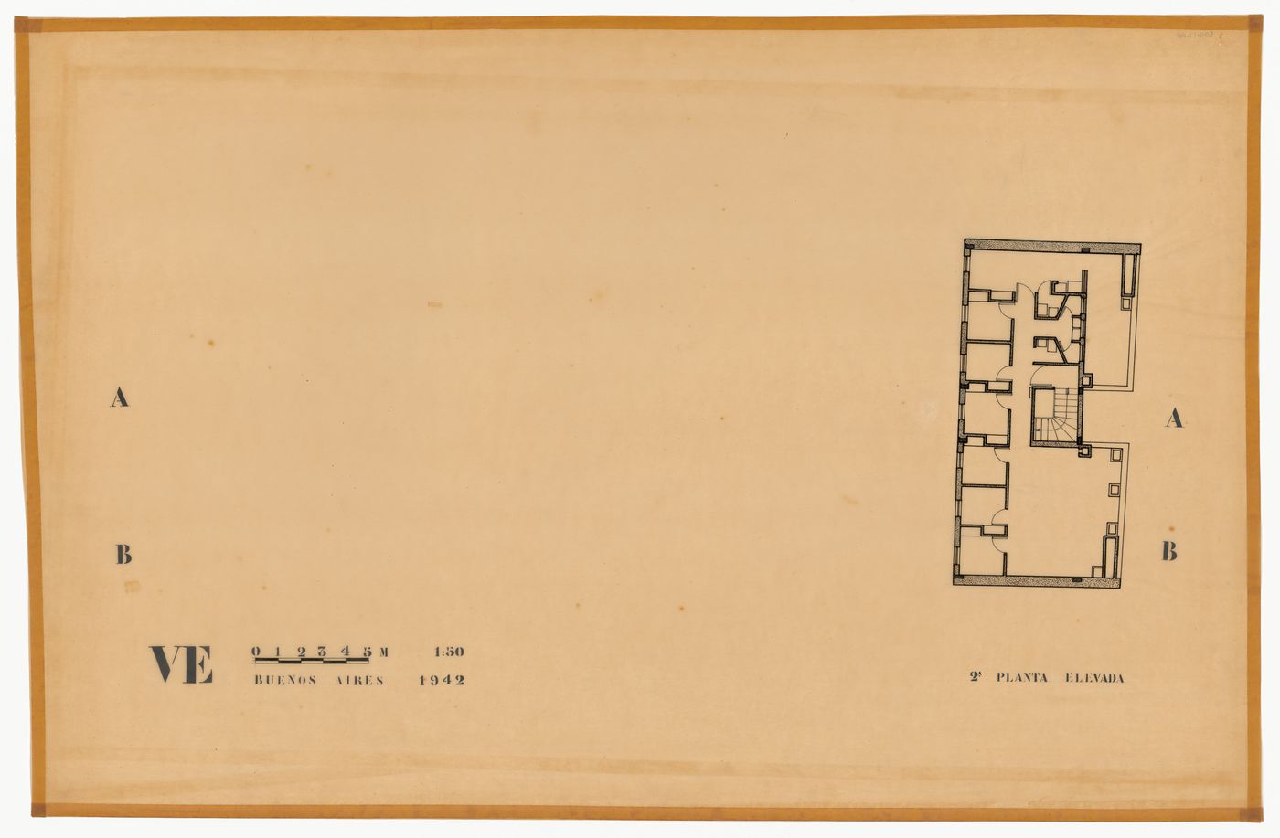Floor plan for Viviendas en el espacio, Buenos Aires, Argentina
