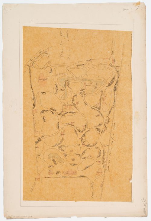 Zoological garden, Antwerp: Plan