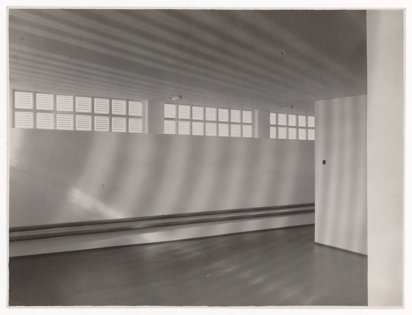 Architectural detail of unidentified modernist building, Germany ?