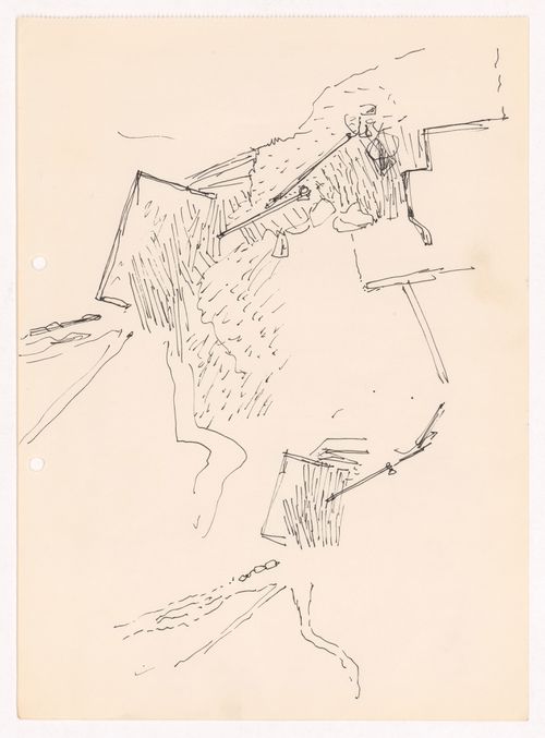 Sketch plan for Casa de chá, Restaurante da Boa Nova, Leça da Palmeira, Portugal