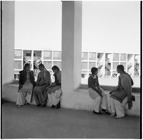 Students at Junior Secondary School-II, Sector 22, Chandigarh, India