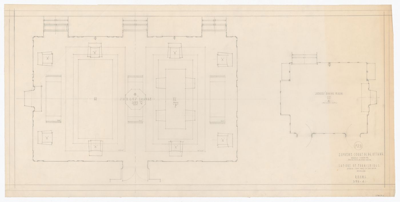 Plan pour Cour suprême du Canada, Ottawa, Ontario