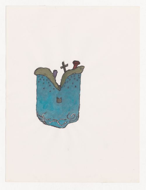 Perspective for Chapel (from the series "Adjusting Foundations")