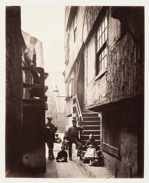 View of Close No. 28, Saltmarket [street], Glasgow, Scotland