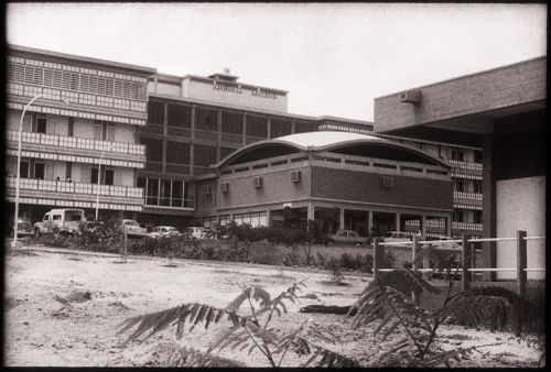View of hospital, Mogadishu, Somalia