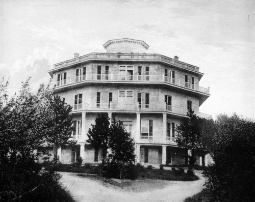 Plate from album ''Villas on the Hudson. A Collection of Photolithographs of Thirty-one Country Residences''