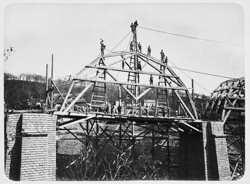 Print from ''Album showing views of bridges, viaducts and building sites in France''