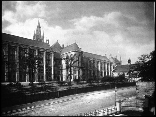 Plate from album ''University of Glasgow, Old and New''
